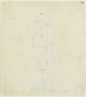 Napoleon Bonaparte at Longwood - George Hotham