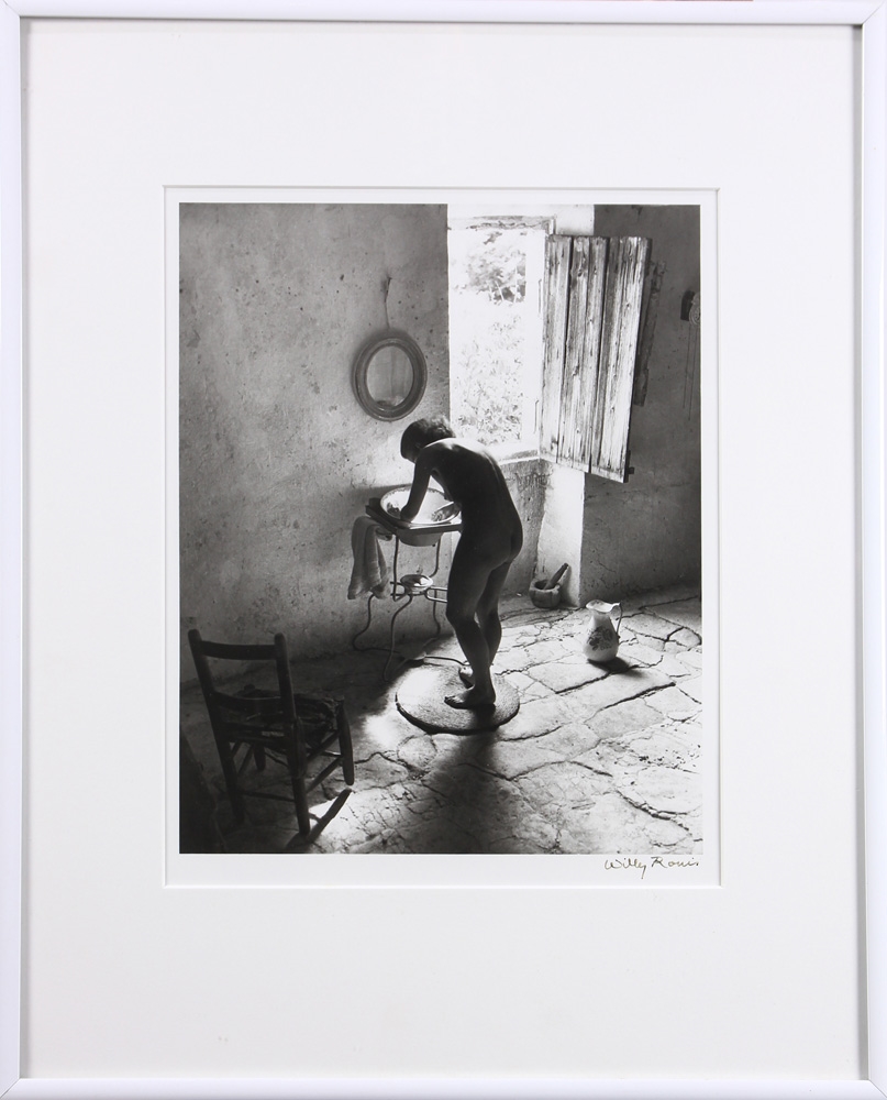 Willy Ronis Le Nu Provençal, 1949 Signed 20.5×18 Original! Checked