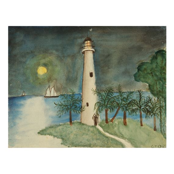 UNTITLED (LIGHTHOUSE) by Georgia O'Keeffe, Executed circa 1902
