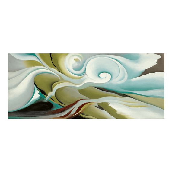 NATURE FORMS - GASPÉ by Georgia O'Keeffe, Painted in 1932