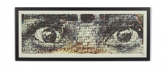 
28 millimètres, Women are heroes, Eyes on bricks, New Delhi, India by JR, 2011