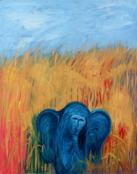 “Høstfolk”, 2003 by Ursula Klara Reuter Christiansen, 2003