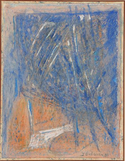 "Abstraction" by Jacques Gueguen, 1991