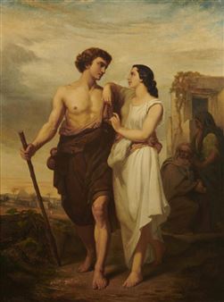 Orphée et Eurydice ? - Alexandre Frédéric Charlot de Courcy