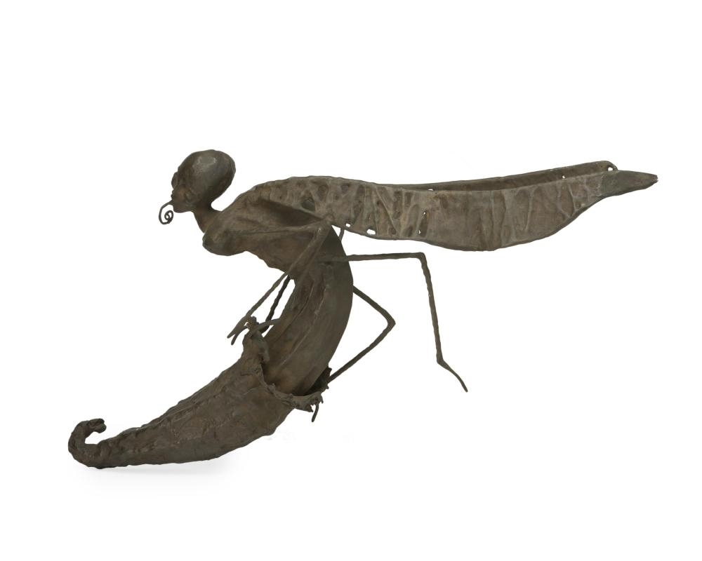 Artwork by Cheryl Ekstrom, "Metamorphosis", Made of Cast bronze