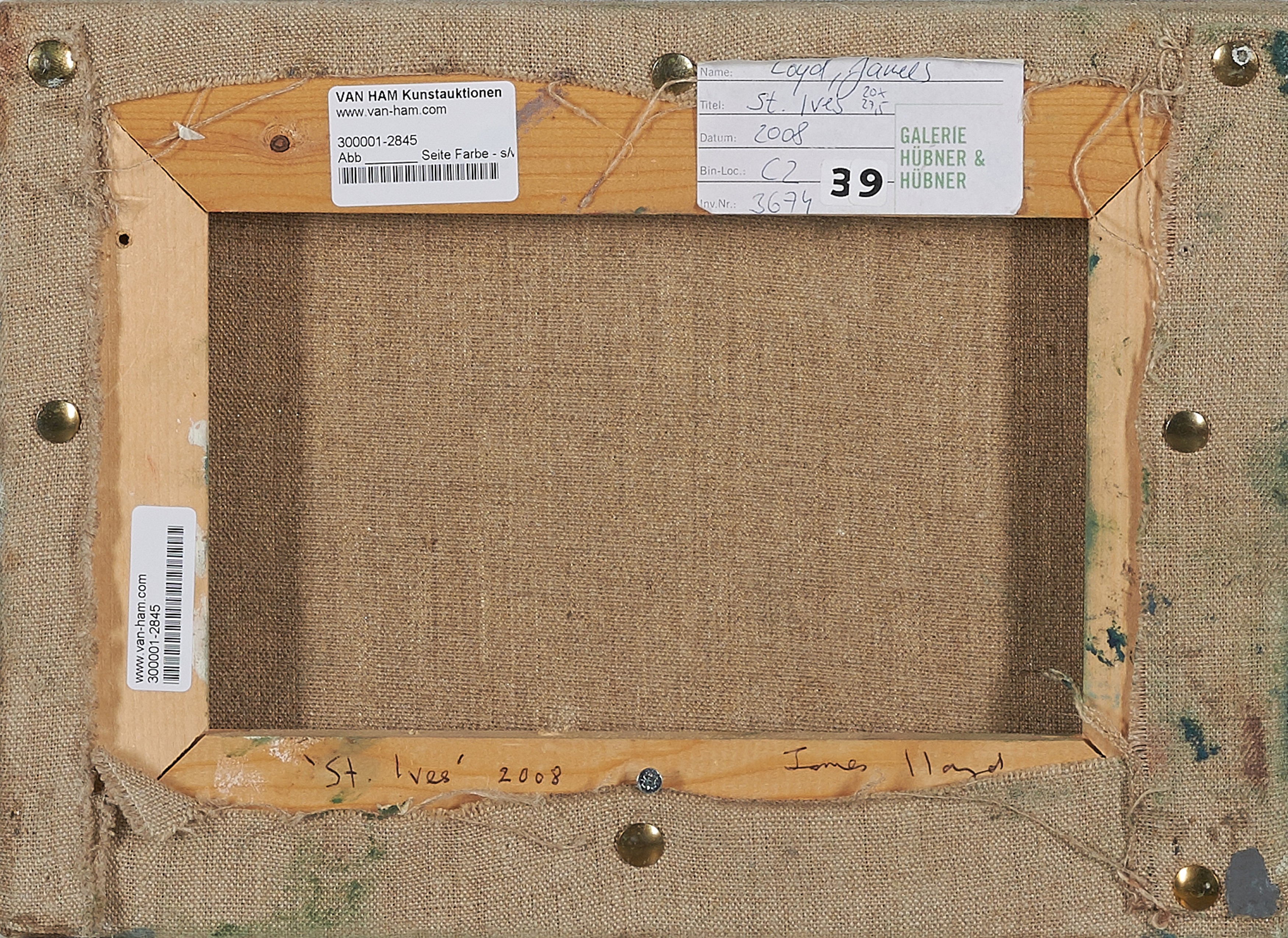 Artwork by James Lloyd, St. Ives, Made of Oil on canvas