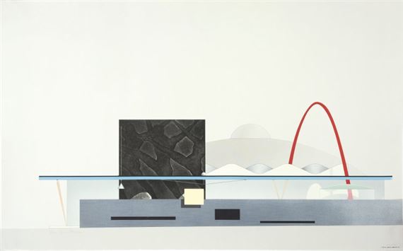 'Lucent Dansteather' poster by Rem Koolhaas, 1987