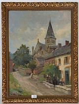 L’église de Méry by Xavier Wurth, 1922