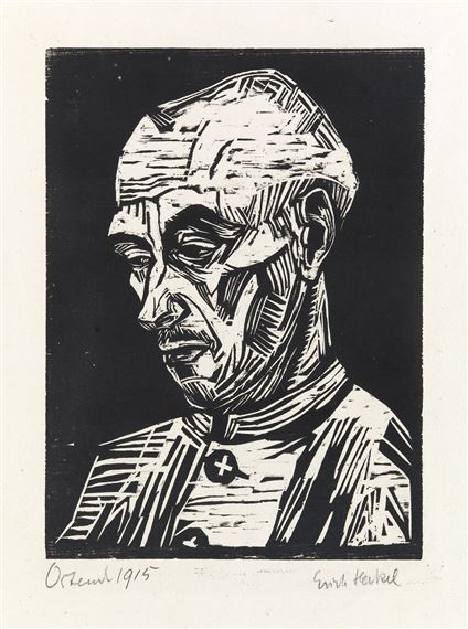 Bildnes PR by Erich Heckel, 1915