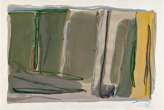 Untitled by Larry Zox, Executed circa 1990