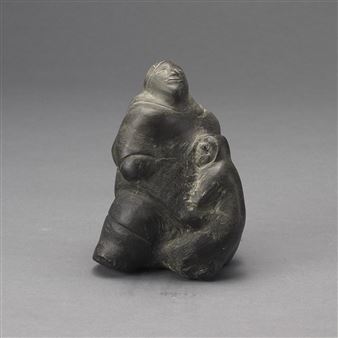 MOTHER AND CHILD - David Ikutaaq