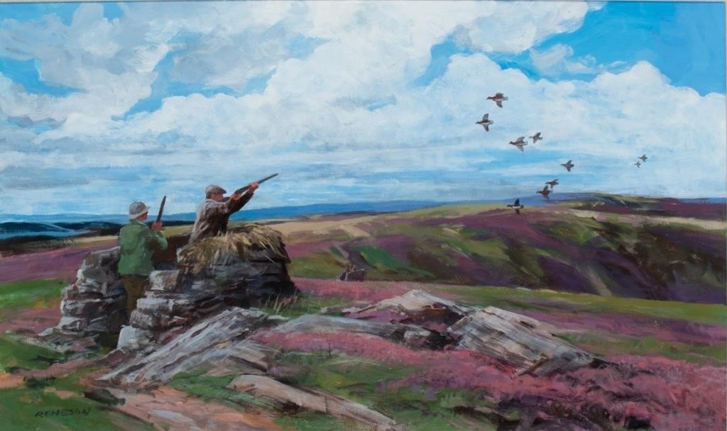 Chet Reneson | Driven Grouse | MutualArt