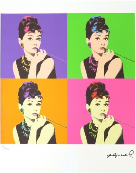 Andy Warhol | 'Audrey Hepburn' | MutualArt