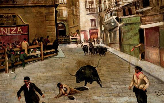 San Fermines by V. Blanch