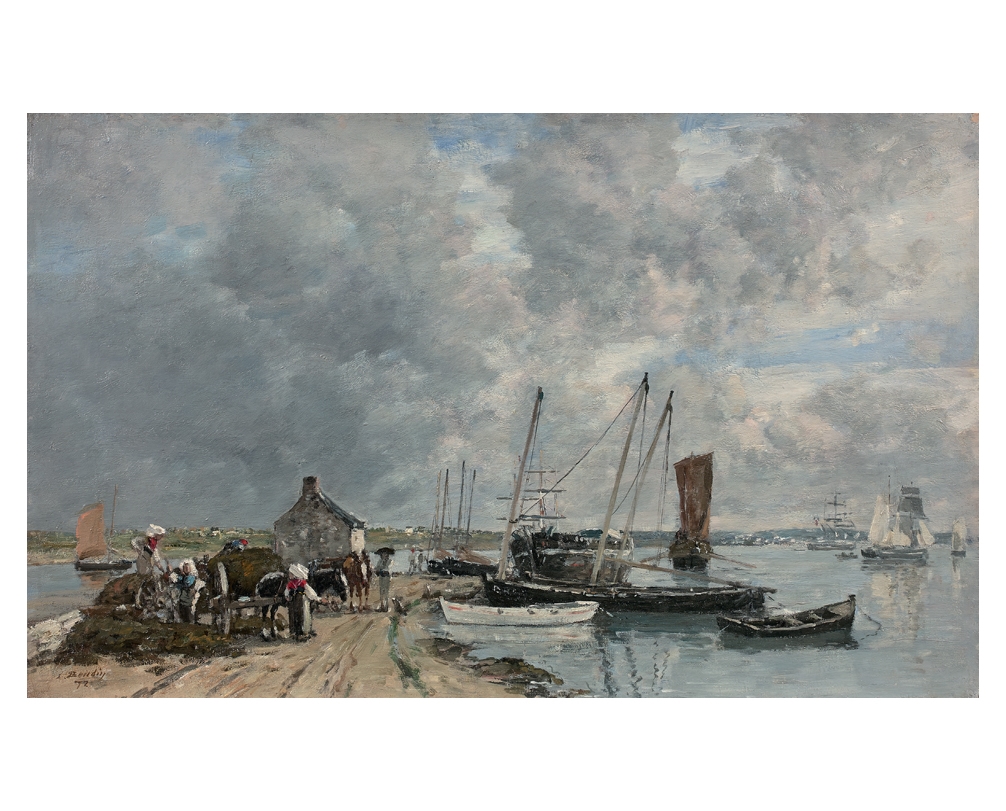 Eugène Louis Boudin, L'Avent Port du Havre