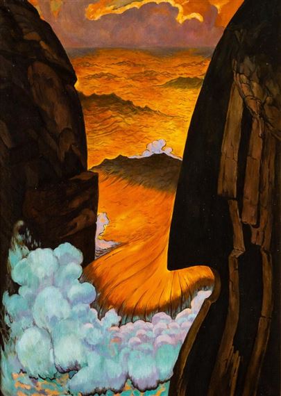 Vorhor, The Green Wave by Georges Lacombe, S. Vorobiev