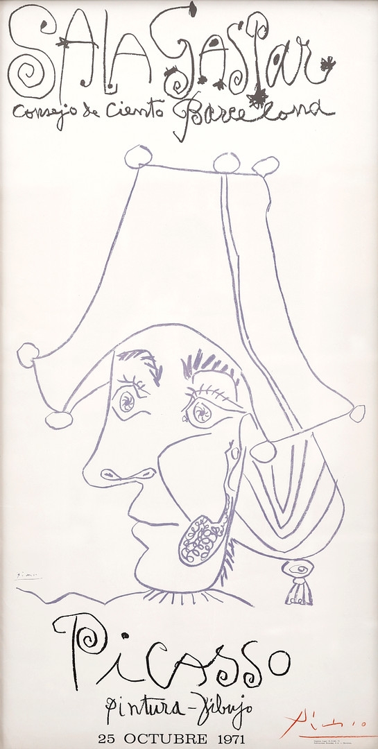 "Picasso. Pintura-dibujo 25 octubre" by Pablo Picasso, 1971