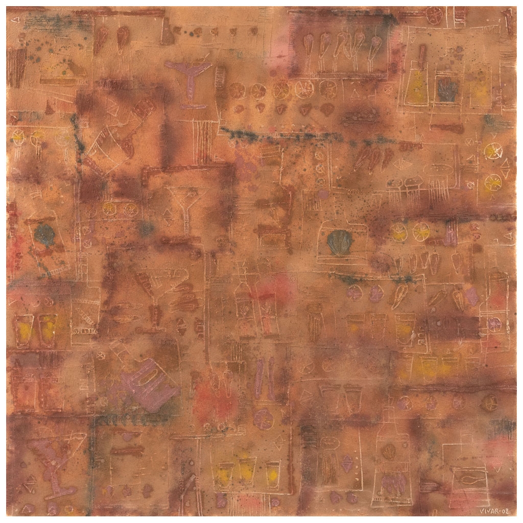 Artwork by Carlos Vivar, De Hidalgo, Made of Oil and earth on canvas