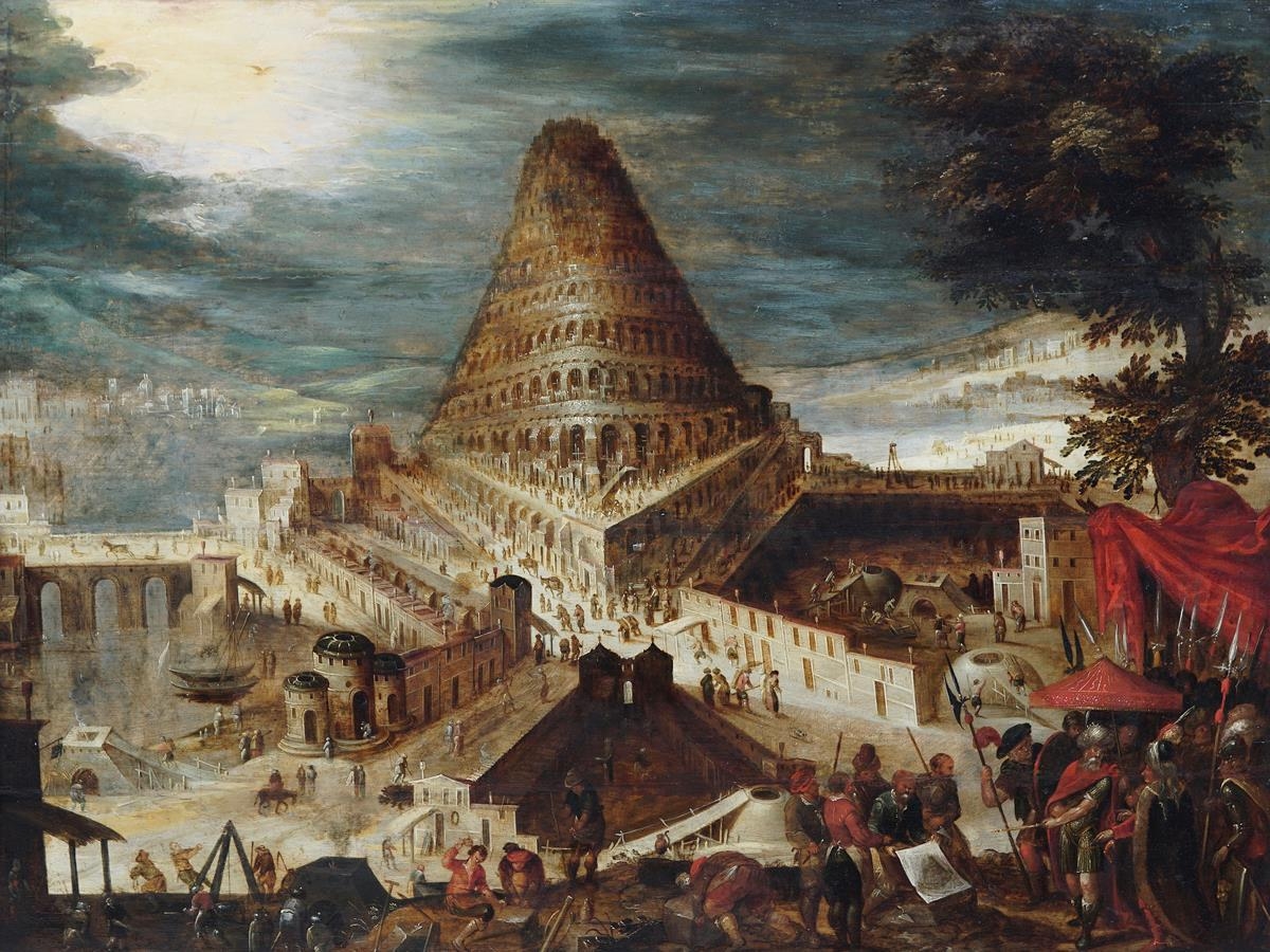 Der Turmbau zu Babel by Hendrik van Cleve, 1570-1580