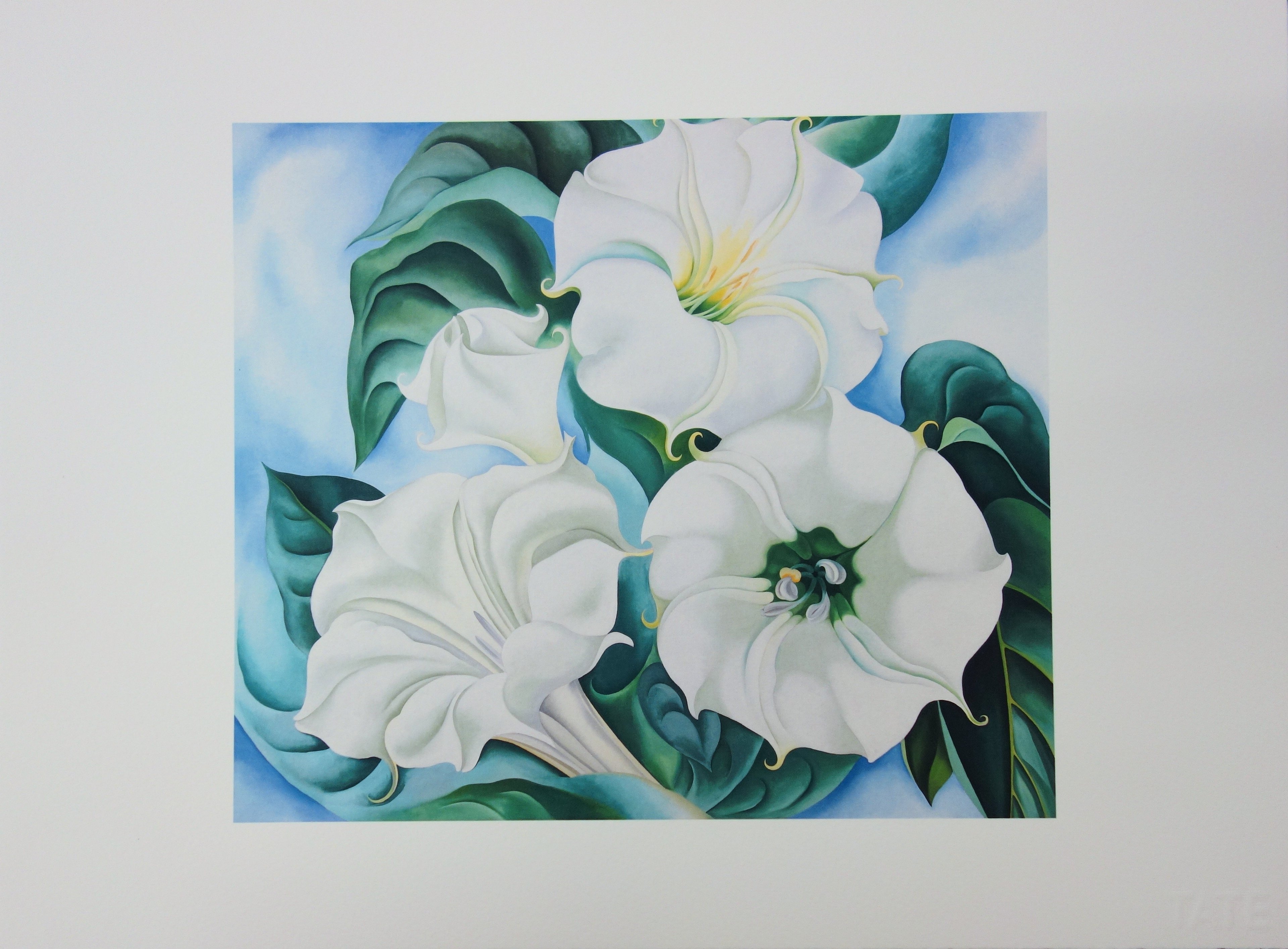 Artwork by Georgia O'Keeffe, Jimson Weed, Made of Giclee on wove Sommerset paper