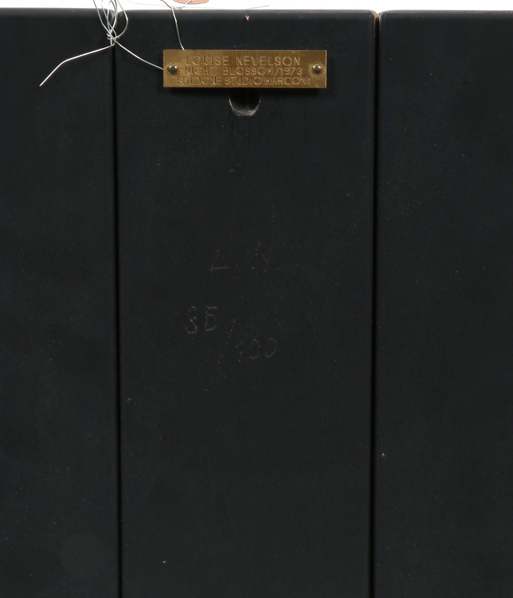 Louise Nevelson | NIGHT BLOSSOM (1973) | MutualArt
