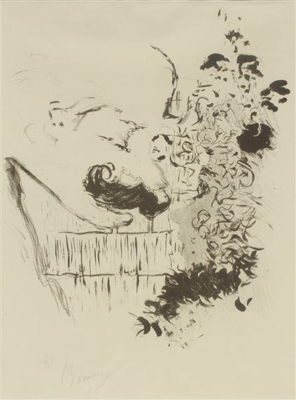 CONVERSATION by Pierre Bonnard, 1893