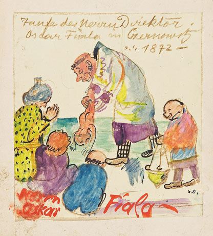 Die Taufe von Oskar Fiala (The Baptism of Oskar Fiala)