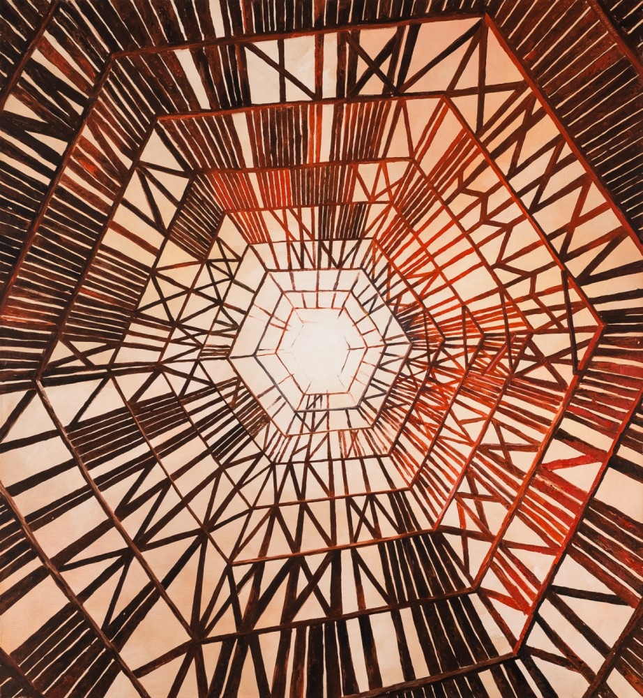 Artwork by Dariusz Syrkowski, Wnętrze I, Made of oil on canvas