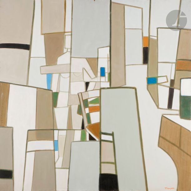 Michel Thompson | Le Peintre dans l’atelier (1991) | MutualArt