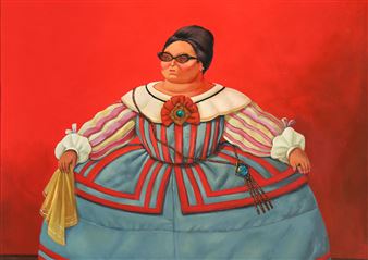 Mohammed Al Mahdi: Greetings to Fernando Botero - Albareh Art Gallery