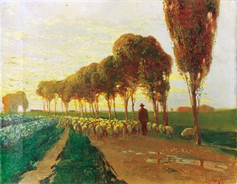 Pejzaż włoski - Johann Klepinski