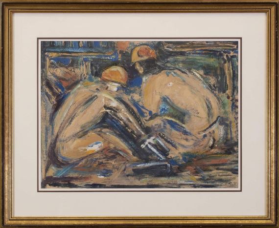 STREET WORKERS by Clifford Foard Robinson, 1961