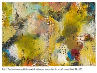 Cheryl Warrick: New Frequencies. Exploring Possibilities In Paint - The Delaware Contemporary 