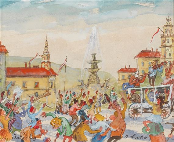 "Salzburg" by Oskar Laske