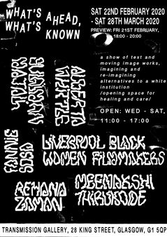 What's Ahead, What's Known - Transmission Gallery