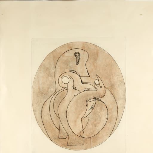 Ernst Max | A l'intérieur de la vue: L'œuf (1972) | MutualArt