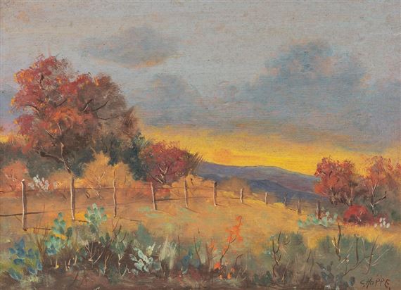 Sunset by Carl Thomas Hoppe