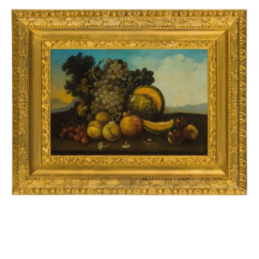 Two works: Coppia di nature morte con frutti - Bernardino Malagoli