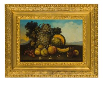 Two works: Coppia di nature morte con frutti - Bernardino Malagoli