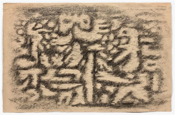 SANS TITRE  by Willi Baumeister, Mai 51