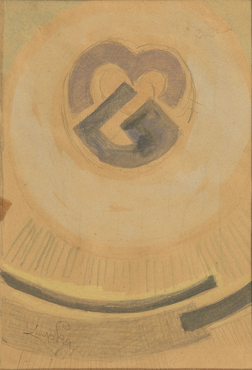 Composition  by František Kupka, Circa 1933