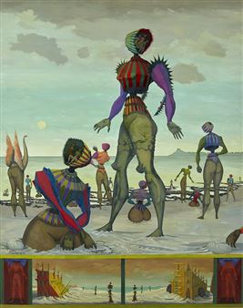 Plage de l'Eroticomagie  - Lucien Coutaud