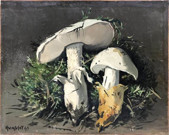 Mushrooms by Robert Humblot, 1945