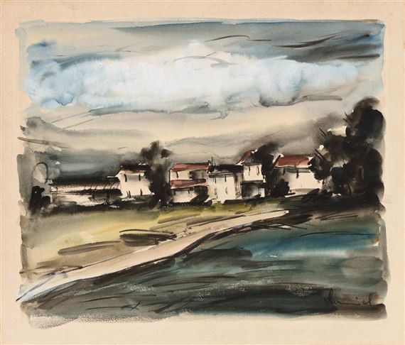 Le Hameau by Maurice de Vlaminck