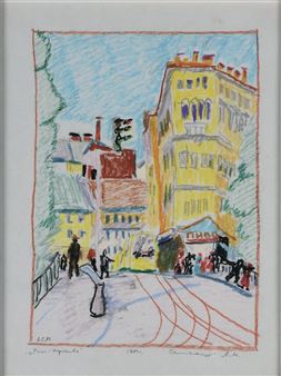 Vue sur la rue de Rimski-Korsakov - Alexander Sementsov