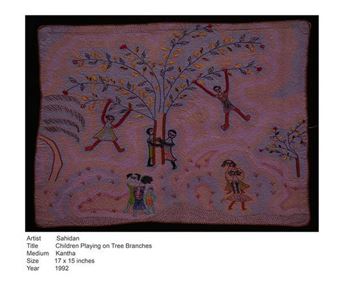 The Chisel Meets the Needle - Through Kantha