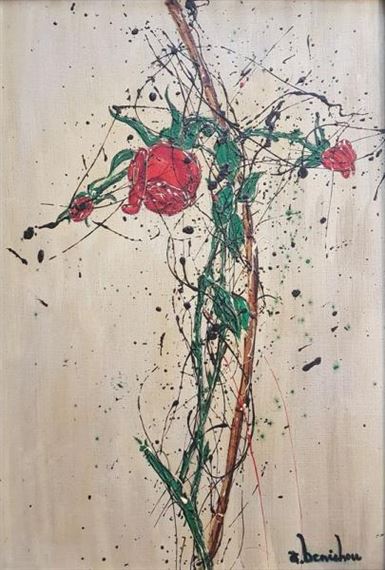 Aime Benichou Crucifixion Ou La Rose Crucifiée MutualArt