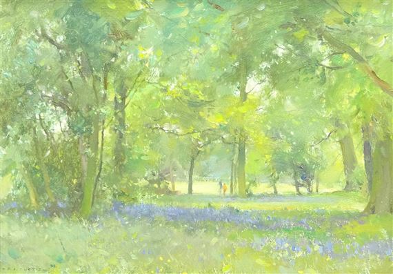 Bluebell Wood by David Curtis, 1998