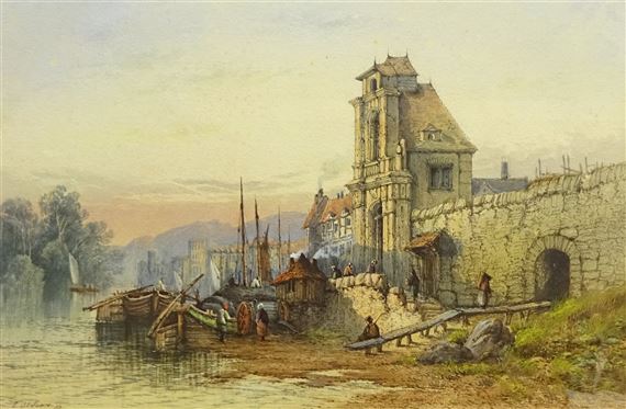 Near Cologne by Edwin St. John, 1883
