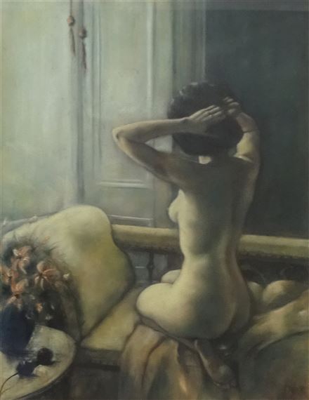 Nude Study - Study for Full Circle 11 by Karen McIntyre, 1996